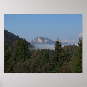 Drie kronen Pieniny Poster