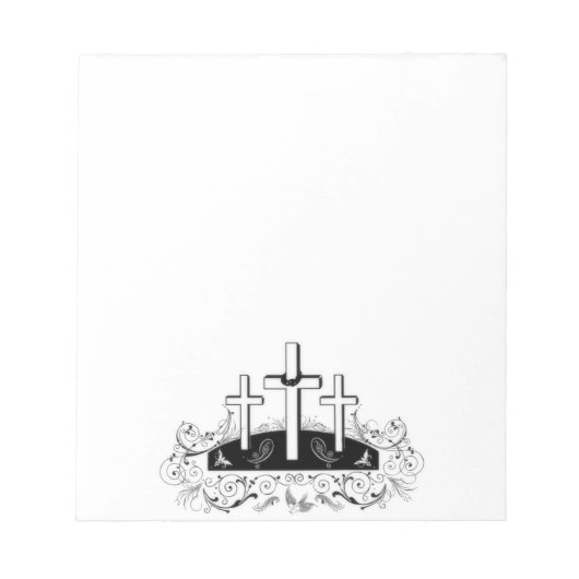 Drie kruisen notitieblok (Voorkant)