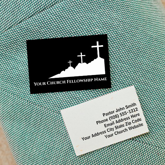 Drie kruisen op Mound Logo2 Visitekaartje