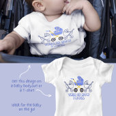 Drie lavendelwandelaars romper