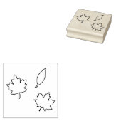 Drie lederen beschreef kunststempel 	rubberstempel (Gestempeld)