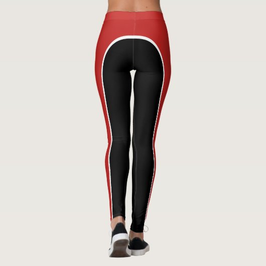 Drie Leggings met de naam van kleuren (Achterkant)