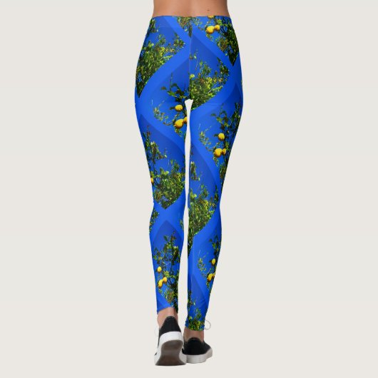 Drie Leggings van de Siciliaanse Lemons (Achterkant)