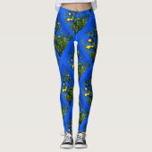 Drie Leggings van de Siciliaanse Lemons (Voorkant)