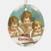 Drie leuke bidenengelen ornamenten (Links)