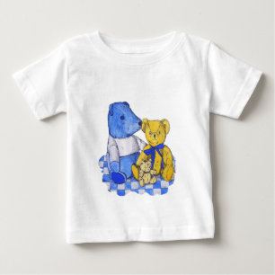 drie leuke teddies op het originele art. van de