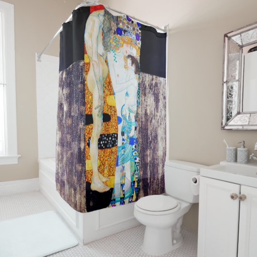 Drie levensjaren, Gustav Klimt Douchegordijn (In situ)