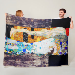 Drie levensjaren, Gustav Klimt Fleece Deken