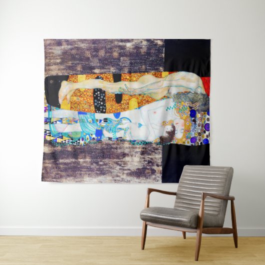 Drie levensjaren, Gustav Klimt Wandkleed (In Situ (horizontaal))