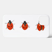 Drie lieveheersbeestjes 2013 Case-Mate iPhone case (Achterkant (horizontaal))