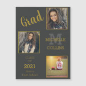 Drie Lijsten Eenvoudig Afstuderen (Voorkant)