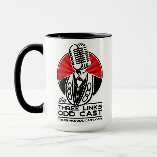 Drie links Odd Cast mok (Links)