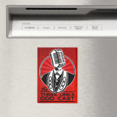 Drie links oneven gegoten magneet (Insitu (Vaatwasser))