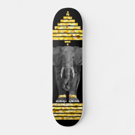 Drie loodhoudende olifanten skateboard (Voorkant)