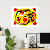 Drie luiers enge kunst poster (Thuiskantoor)