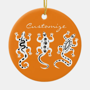 Drie luiers Thunder_Cove Southwest Style Keramisch Ornament