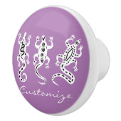 Drie luiers Thunder_Cove Southwest Style Keramische Knop (Rechts)