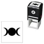 drie maan stempel (In situ)
