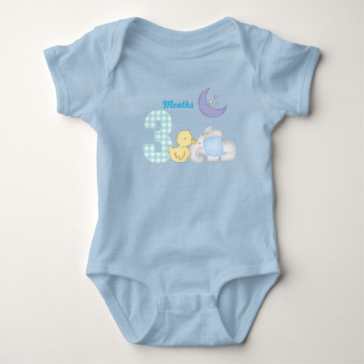 Drie maanden baby romper (Voorkant)