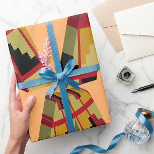 Drie maatletter A Cadeaupapier