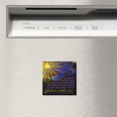 Drie Mannen Bijbel Verse Fridge Magnet Magneet (Insitu (Vaatwasser))