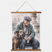 Drie Mannen Hangend Wandkleed (Voorkant)