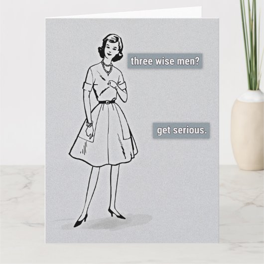 Drie Mannen Kaart (Voorkant)