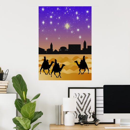 Drie mannen poster (Thuiskantoor)