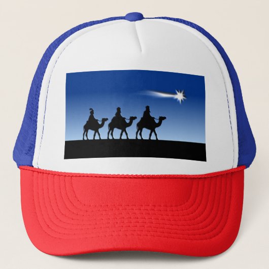 Drie Mannen van Wise - Gift of the Magi Trucker Pet (Voorkant)