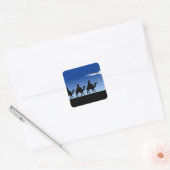 Drie Mannen van Wise - Gift of the Magi Vierkante Sticker (Envelop)