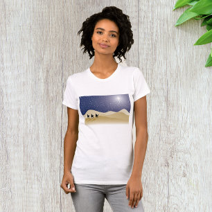 Drie Mannen Womens T-Shirt