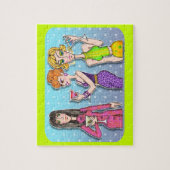 DRIE MARTINI DIVAS PUZZLE OF PUZZLE GIFT SET LEGPUZZEL (Verticaal)