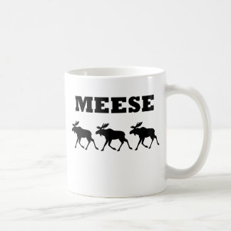 Drie Meese Funny T-Shirt Koffiemok