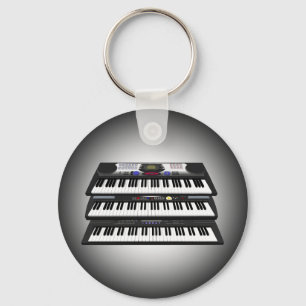 Drie moderne toetsenborden: Synthesizers: Sleutelh Sleutelhanger