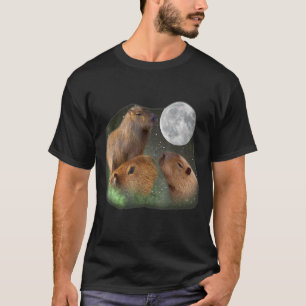 Drie Moon Capybaras T-shirt
