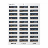 Drie Mule Deer Bucks Return Address Label (Full Sheet)