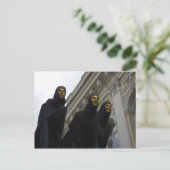 Drie Muses Sculpture Briefkaart (Staand voorkant)