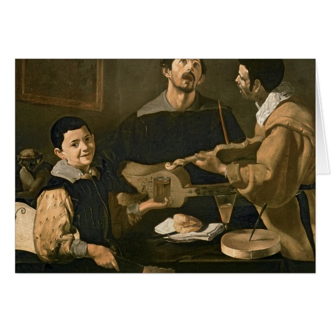 Drie muzikanten, 1618 (Voorkant Horizontaal)