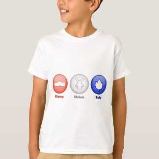 Drie Nederlandse pictogrammen T-shirt