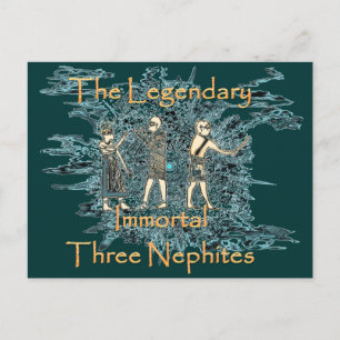 Drie Nephites Briefkaart