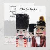 Drie notenkrakers: de kerstpret begint kaart (Voorkant / Achterkant)