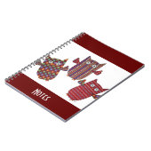 Drie Notitieboek van Red Owls (Linkerzijde)