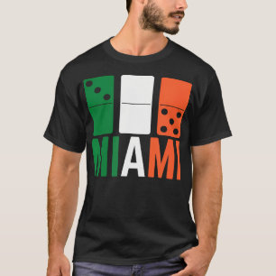Drie nul vijf 305 Miami Domino T-shirt