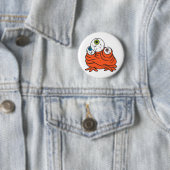 drie-ogen monster ronde button 5,7 cm (In situ)
