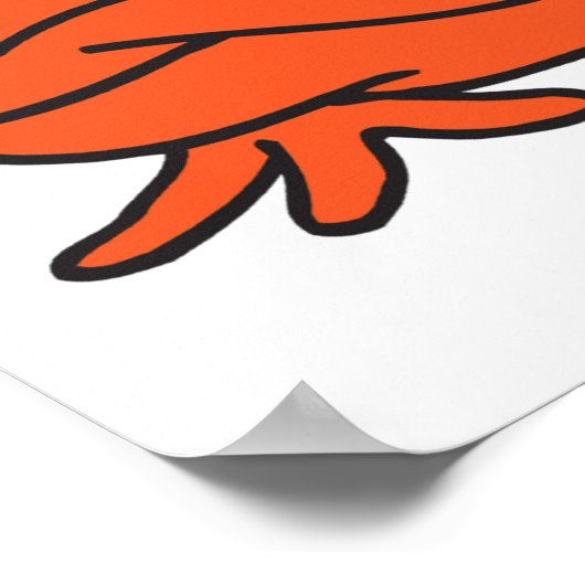 drie oogbollen monster poster (Hoek)