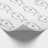 Drie oogvissen cadeaupapier (Hoek)