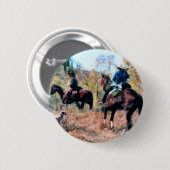 Drie op spoor ronde button 5,7 cm (Voorkant /achterkant)