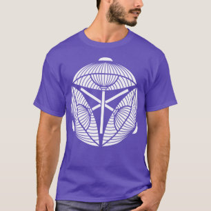 Drie open Japanse paraplu's T-shirt