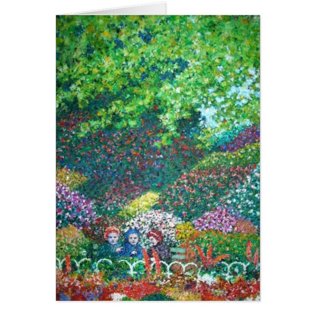 "Drie oude dames in het park" (Voorkant)