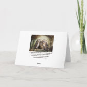 Drie Owl Moon Art Card Kaart (Achterkant)